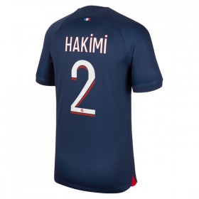 Paris Saint-Germain 2023-24 Hakimi 2 Hjemmedrakt Kortermet